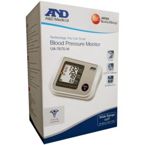 A&D Medical UA-767S-W Upper Arm Blood Pressure Monitor with Atrial Fibrillation Screening